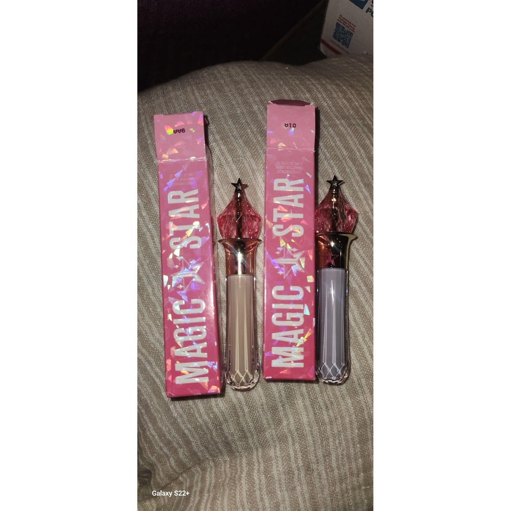 Jeffree Star Cosmetics Magic Star Concealer Pale Yellow and Lavender Bundle 2pc